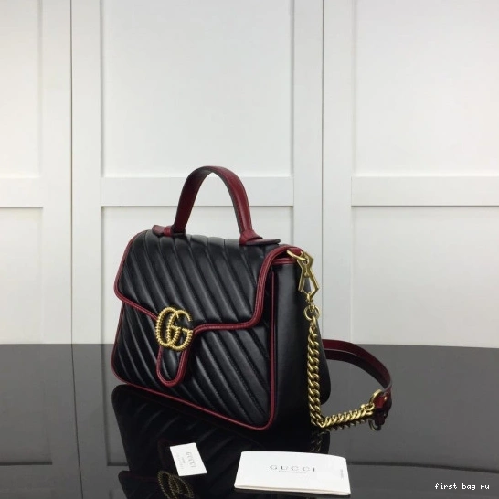 Firstbag ru small Marmont handle bag Gucci GG top 0814